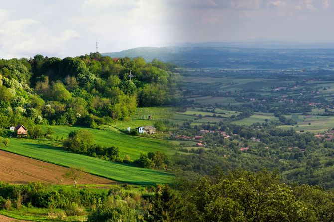 Fruška gora, Kosmaj planina panorama Fruška gora, Kosmaj planina panorama