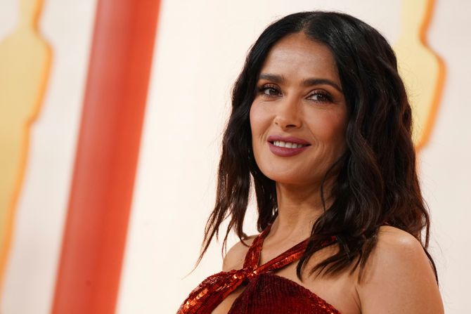 Salma Hajek, ćerka, Valentina Paloma Pinault Salma Hajek, ćerka, Valentina Paloma Pinault