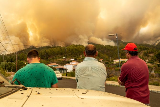 La Palma Španija šumski požar La Palma Španija šumski požar