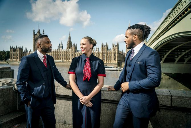 Nove uniforme British Airwaysa Nove uniforme British Airwaysa