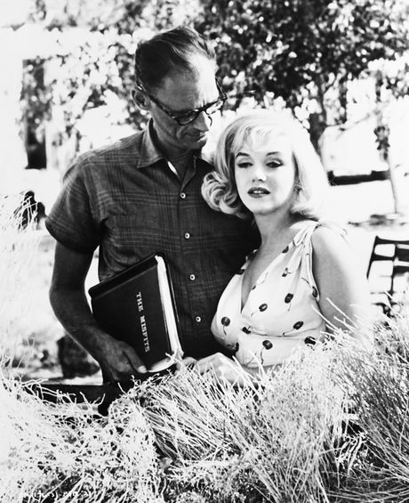 Marilyn Monroe, Arthur Miller, Merlin Monro i Artur MIler Marilyn Monroe, Arthur Miller, Merlin Monro i Artur MIler