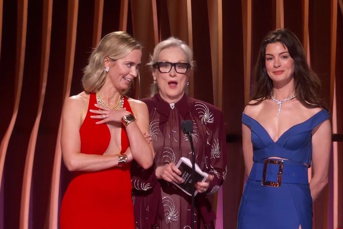 Meryl Streep, Anne Hathaway, Emily Blunt, Meril Strip, En Hatavej, Emili Blant, Đavo nosi pradu, SAG Meryl Streep, Anne Hathaway, Emily Blunt, Meril Strip, En Hatavej, Emili Blant, Đavo nosi pradu, SAG