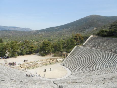 Asklepijevo svetilište u Epidaurusu, Peloponez, Grčka Asklepijevo svetilište u Epidaurusu, Peloponez, Grčka