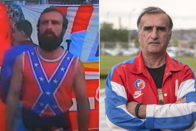 Peca Panker, FK Crvena zvezda, Maksimir 1990, Goran Pecić Peca Panker, FK Crvena zvezda, Maksimir 1990, Goran Pecić