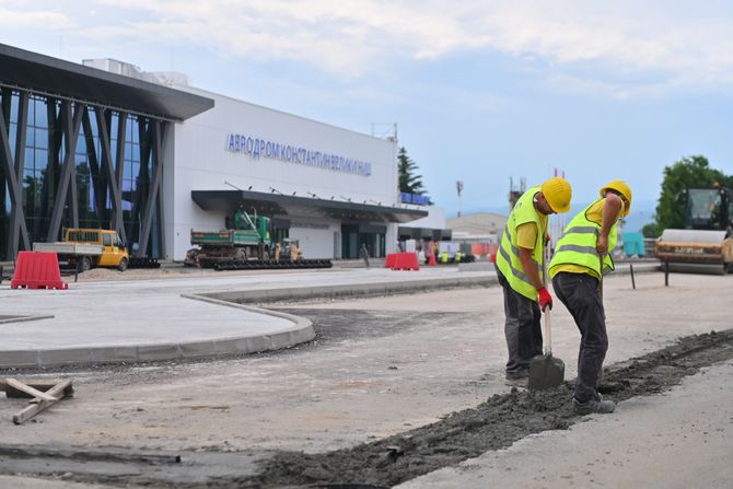 Goran Vesić Niš Aerodrom Konstantin Veliki Radovi Goran Vesić Niš Aerodrom Konstantin Veliki Radovi