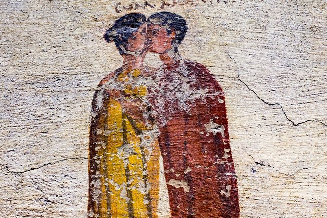 Stari Rim, Rimsko carstvo, Pompeja, Freske, Antička umetnost