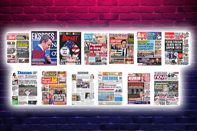 Prelistavanje pregled štampe naslovne strane novine FIČER Prelistavanje pregled štampe naslovne strane novine FIČER