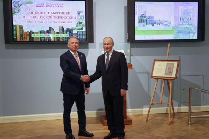 Stiv Vitkof i Vladimir Putin Stiv Vitkof i Vladimir Putin