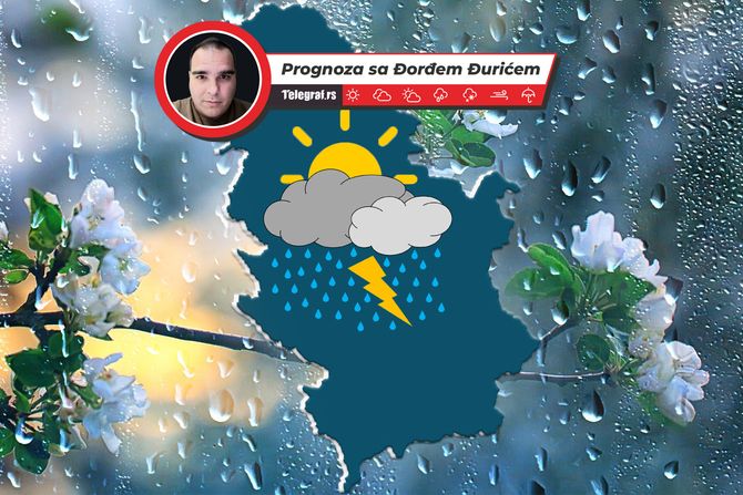 Vremenska prognoza, kiša, sunce, promenljivo vreme, proleće Vremenska prognoza, kiša, sunce, promenljivo vreme, proleće