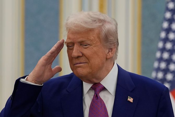 Donald Tramp, Rijad, doček Donald Tramp, Rijad, doček