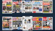 NASLOVNE STRANE DANAŠNJIH NOVINA: Prelistavanje štampe za utorak, 3. jun 2025. godine