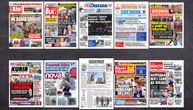 NASLOVNE STRANE DANAŠNJIH NOVINA: Prelistavanje štampe za utorak, 10. jun 2025. godine